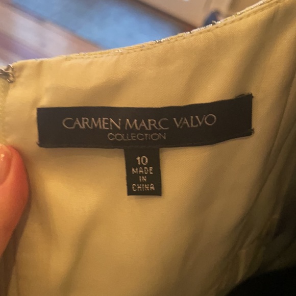 Carmen Marc Valvo Collection Size 10 dressy dress. - Picture 7 of 10